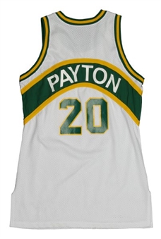 1994-95 Gary Payton Game Used Seattle Supersonics Home Jersey